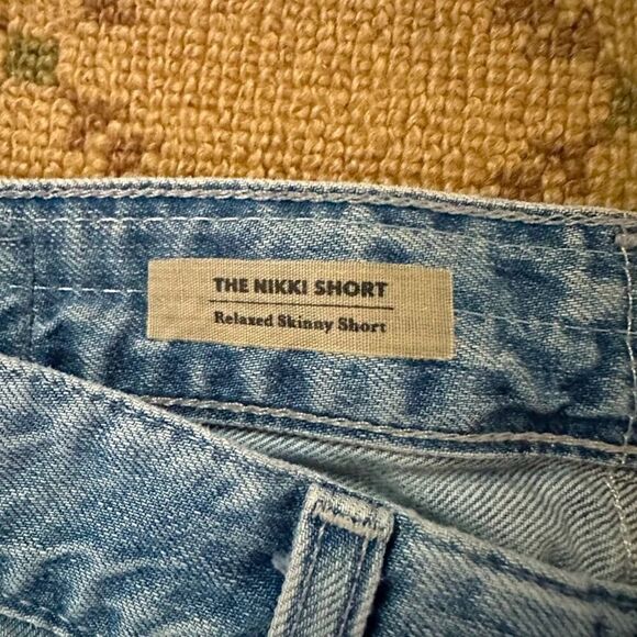 AG Adriana Goldschmied Nikki Shorts Relaxed Skinny 25 - Picture 3 of 12